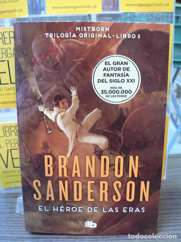 Second hand books: El H&eacute;roe de las Eras: Trilog&iacute;a Original Mistborn 3 - Brandon Sanderson - B de Bolsillo