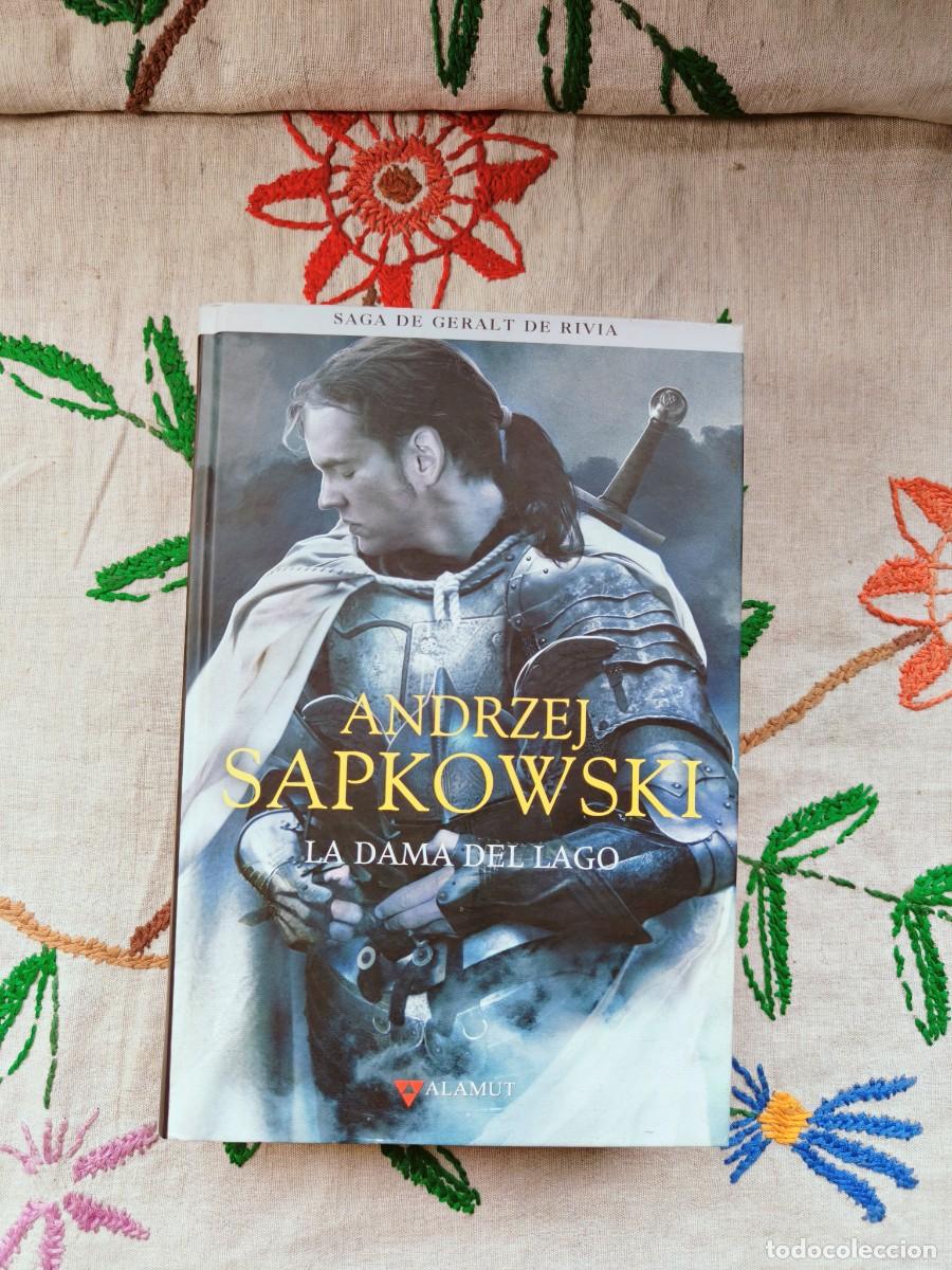 Libros de segunda mano: La Dama del Lago. Saga Geralt Rivia, 7. Andrzej Sapkowski. Editorial Alamut. Tapa dura. The Witcher