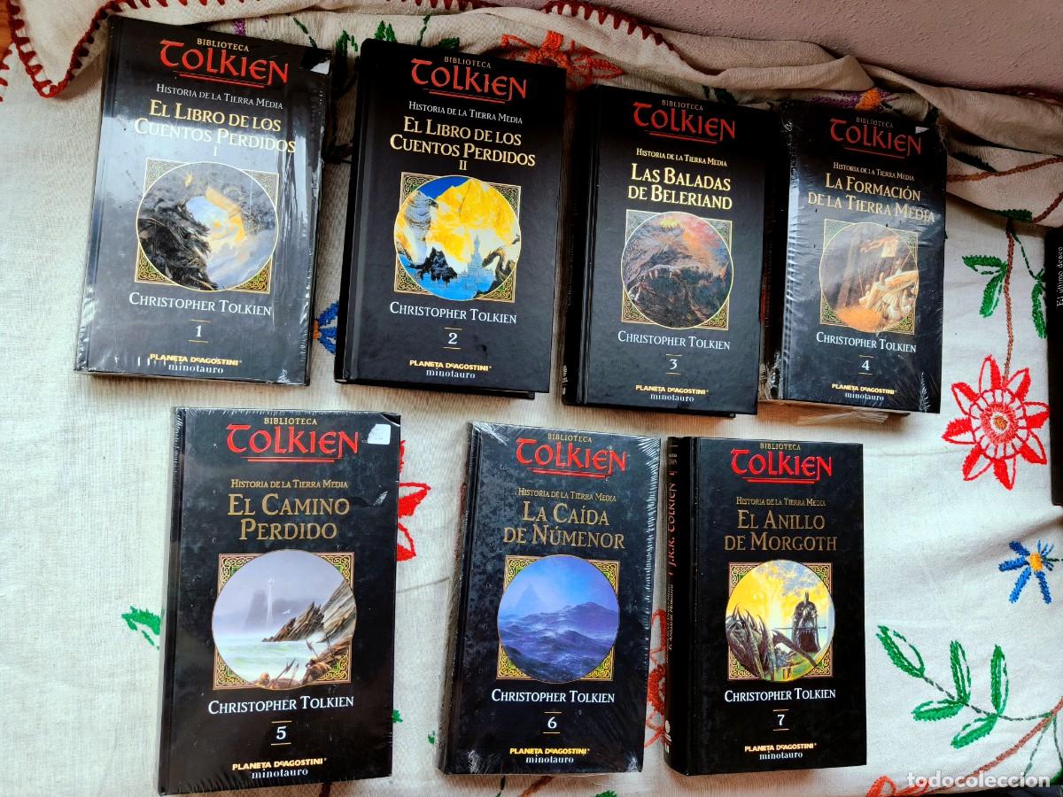 Libros de segunda mano: La Historia Tierra Media Completa. Biblioteca J. R. R. Tolkien. Planeta DeAgostini. Minotauro.
