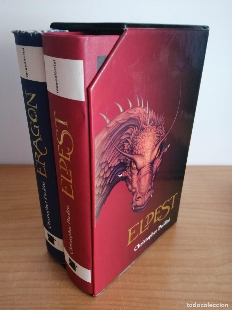 Libros de segunda mano: CICLO EL LEGADO - Christopher Paolini Estuche con 2 libros ERAGON y ELDEST