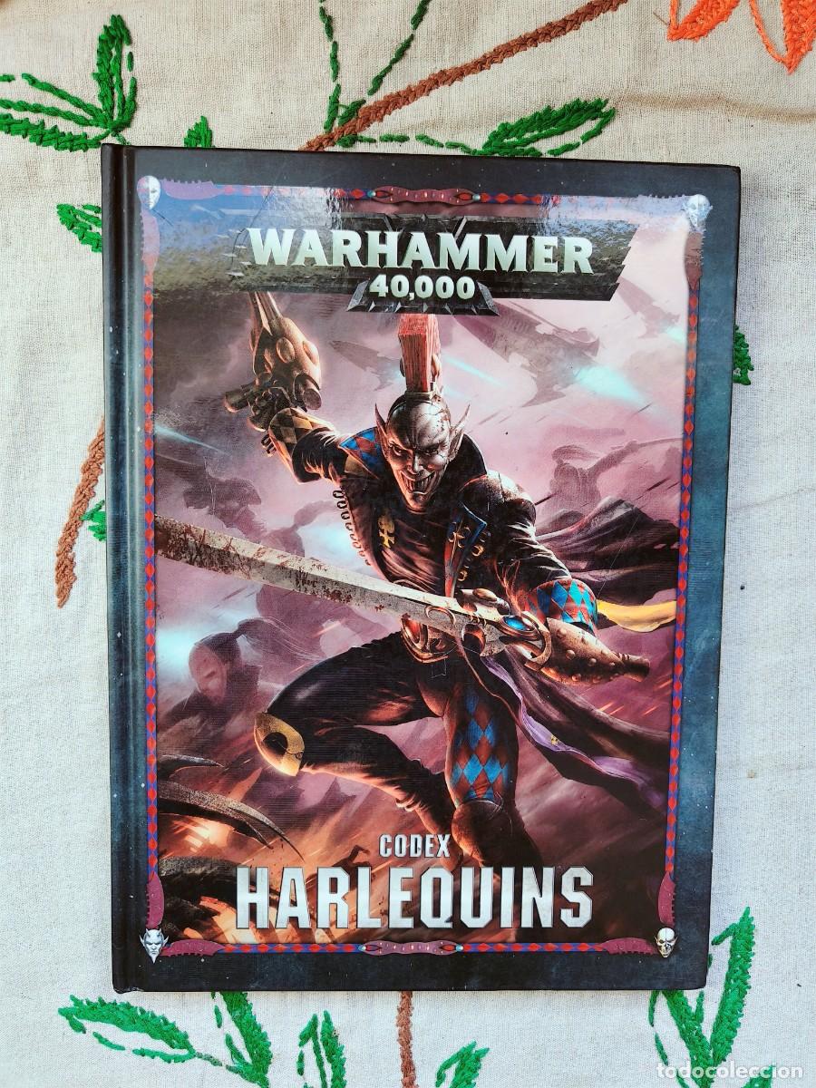 Libros de segunda mano: Ejercitos Warhammer. Harlequins. Games Workshop. Suplemento, Codex.