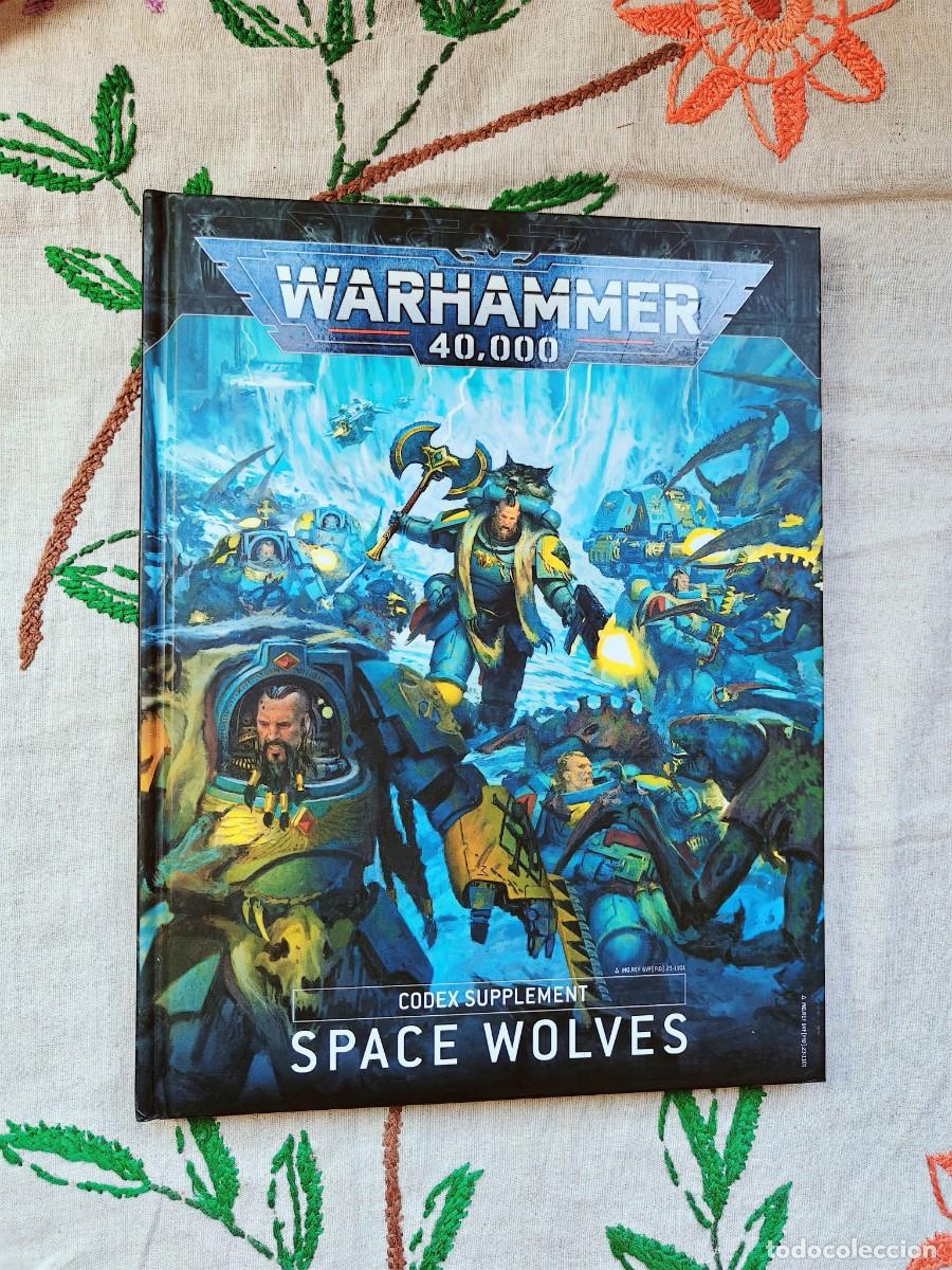 Libros de segunda mano: Ejercitos Warhammer. Space Wolves. Black Library. Suplemento, Codex. Ingl&eacute;s