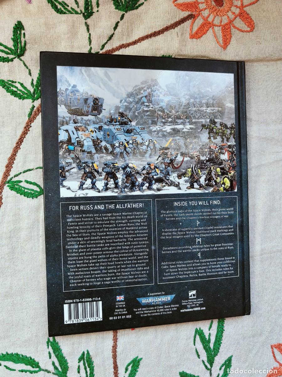 Libros de segunda mano: Ejercitos Warhammer. Space Wolves. Black Library. Suplemento, Codex. Ingl&eacute;s - Foto 3