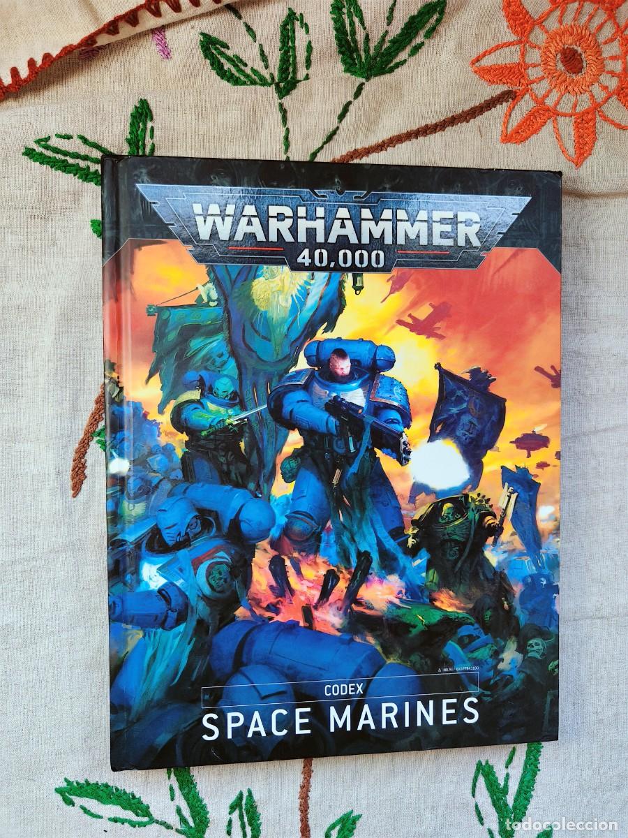 Libros de segunda mano: Ejercitos Warhammer. Space Marines. 9 Edici&oacute;n. Black Library. Suplemento, Codex. Ingl&eacute;s.