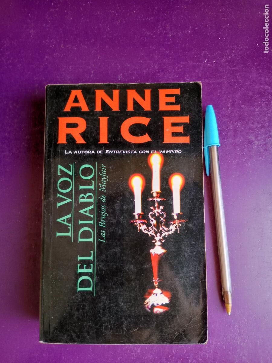 Libros de segunda mano: ANNE RICE - LA VOZ DEL DIABLO - PUNTO DE LECTURA 2000 -