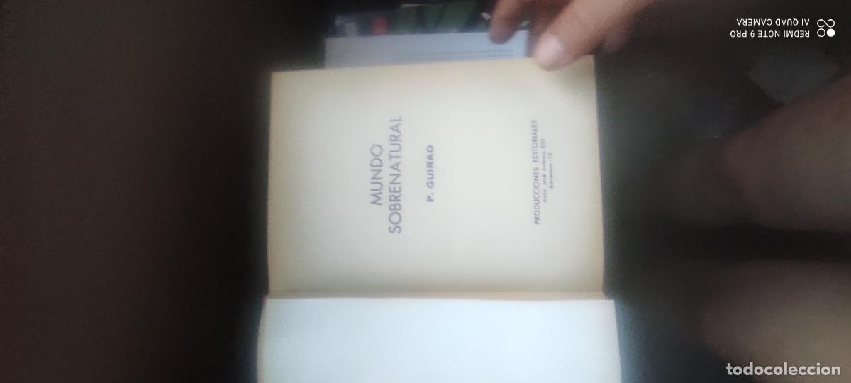 Libros de segunda mano: MUNDO SOBRENATURAL P. GUIRAO PRODUCCIONES EDITORIALES 1976