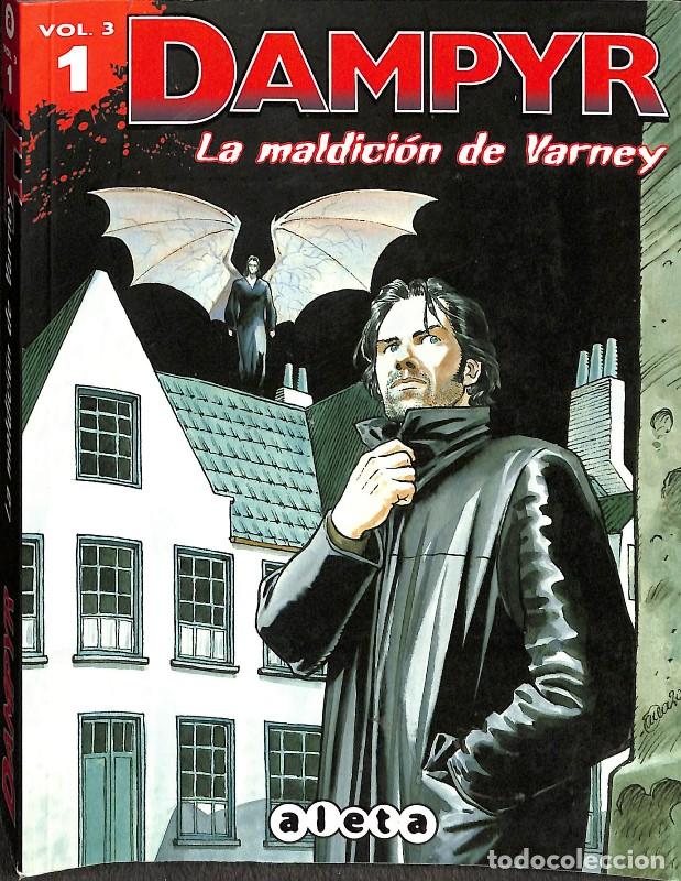 Libros de segunda mano: Dampyr: La maldici&oacute;n de Varney - Mauro Boselli y Maurizio Colombo - Aleta Ediciones - L&iacute;nea Bonelli