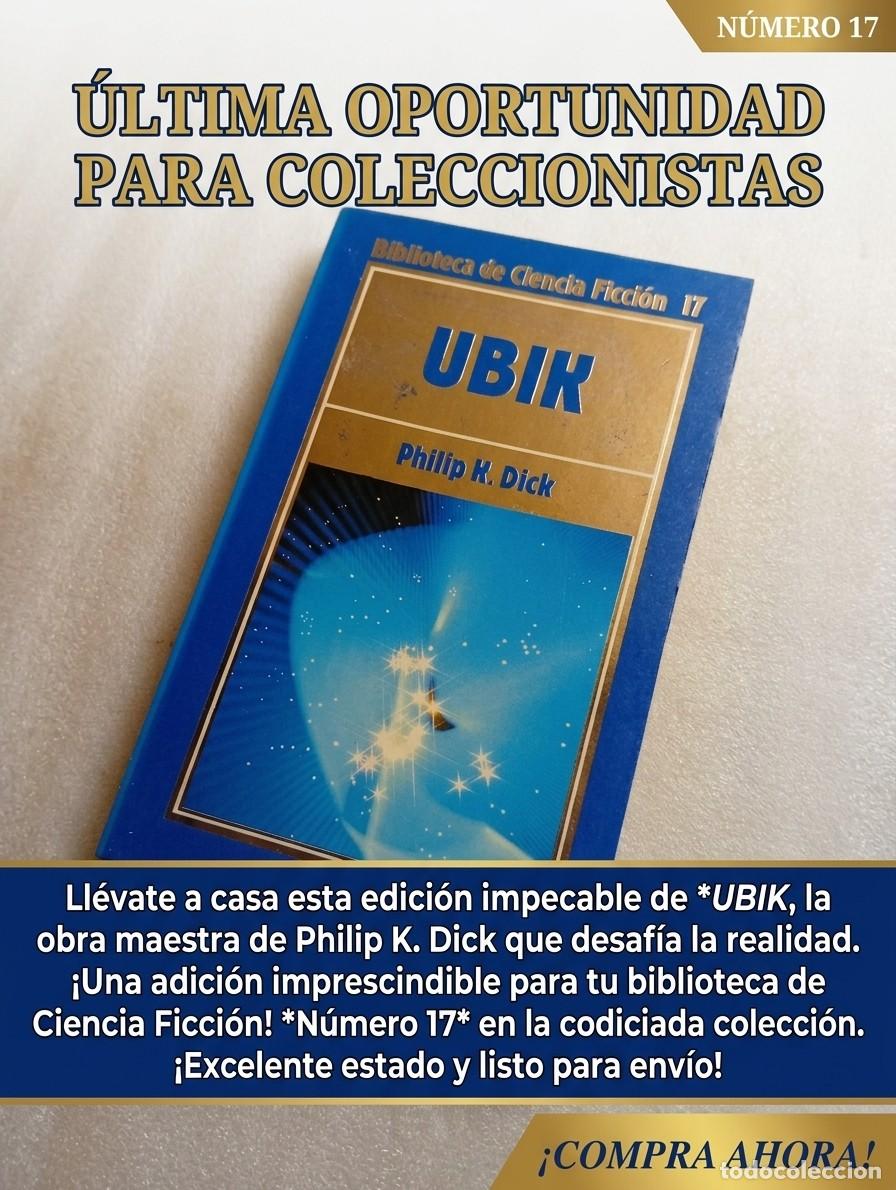 Libros de segunda mano: PHILIP K. DICK - UBIK - N&ordm; 17 BIBLIOTECA DE CIENCIA FICCI&Oacute;N ORBIS