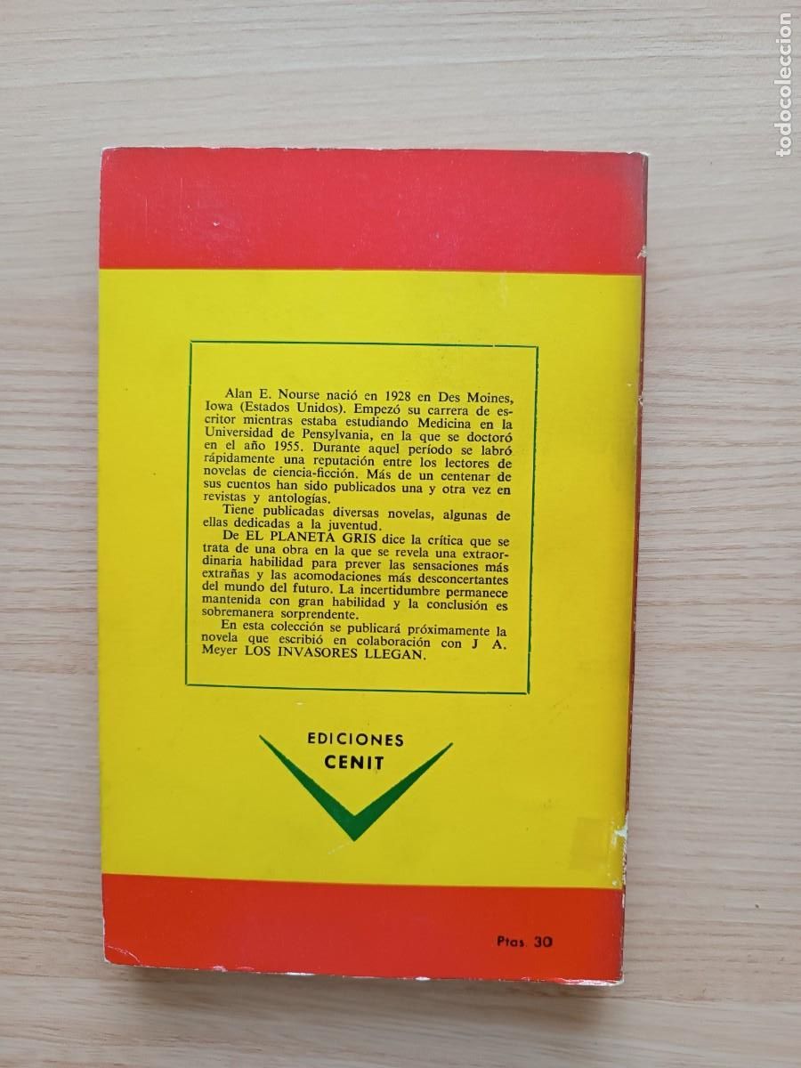 Libros de segunda mano: El planeta gris - Alan E. Nourse. Cenit - Foto 2