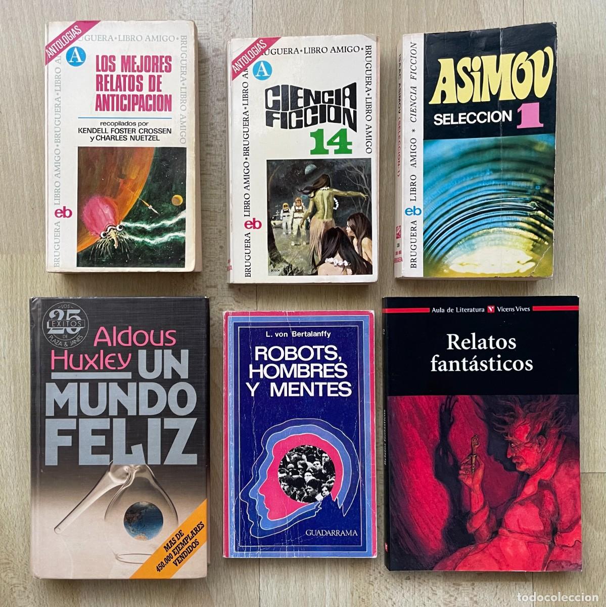 Libros de segunda mano: LOTE 6 LIBROS CIENCIA FICCI&Oacute;N, FANTAS&Iacute;A Y CL&Aacute;SICOS
