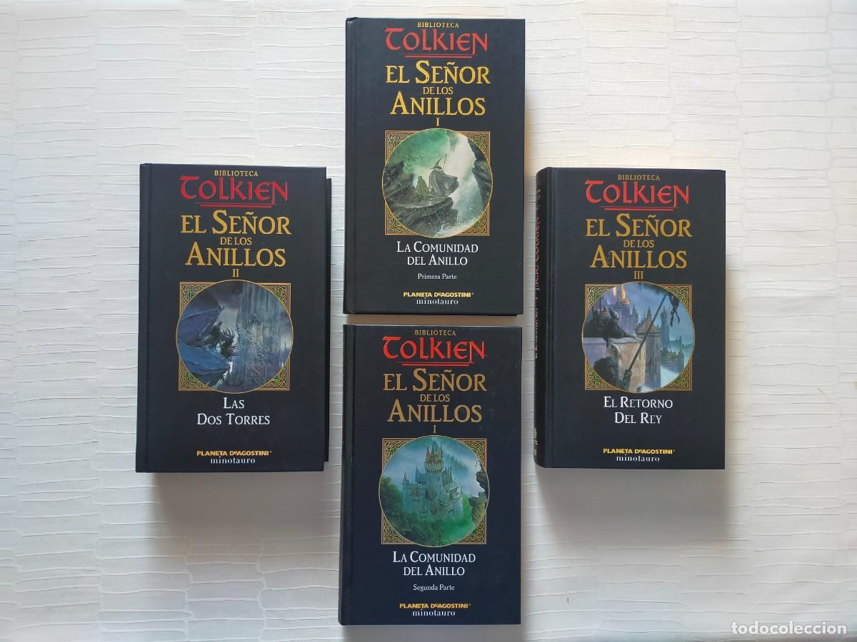 Libros de segunda mano: Biblioteca Tolkien. EL SE&Ntilde;OR DE LOS ANILLOS: Comunidad (I y II)/ Las Dos Torres / El retorno del Rey