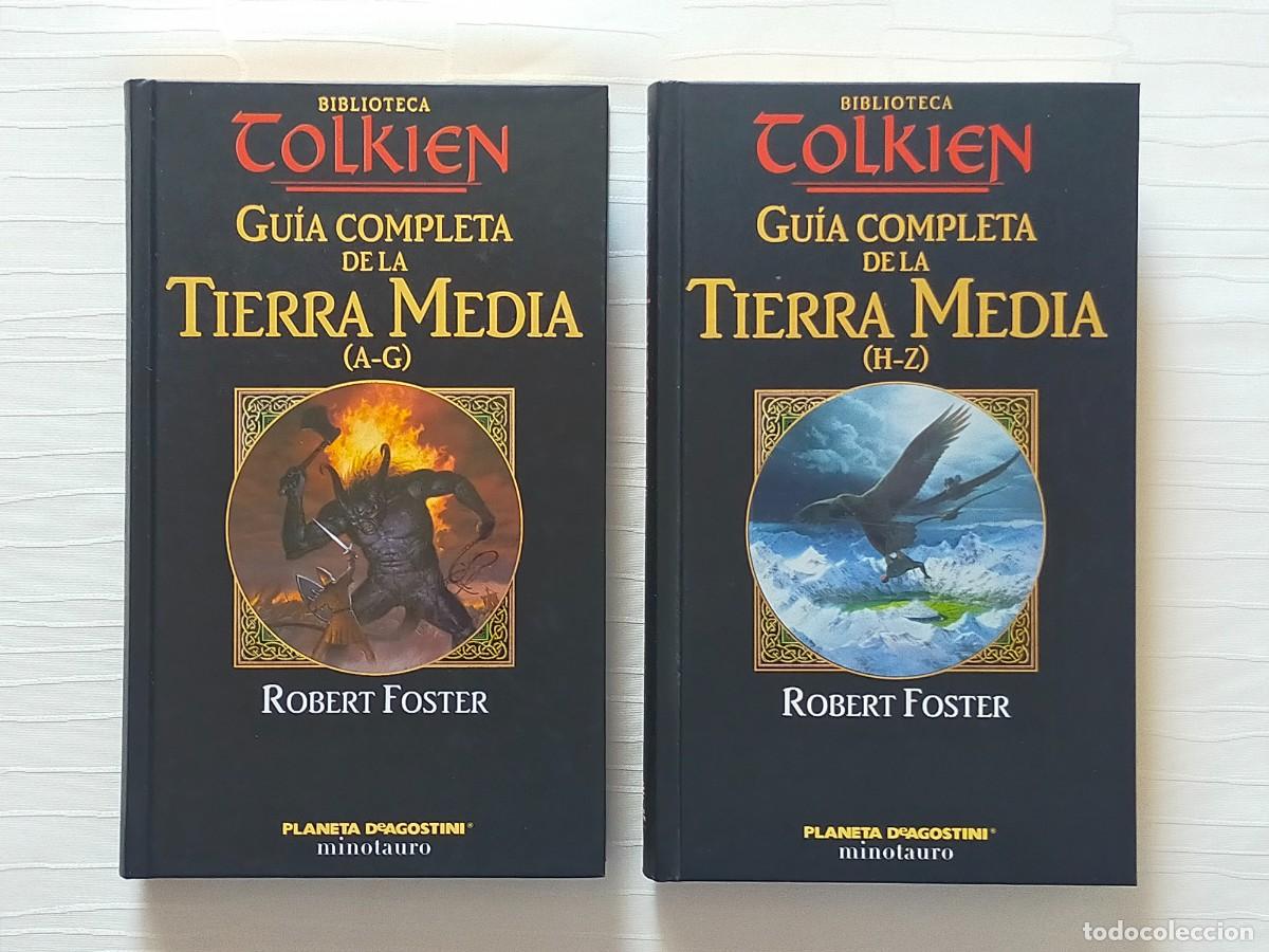 Libros de segunda mano: Biblioteca Tolkien. GUIA COMPLETA DE LA TIERRA MEDIA (2 Tomos) - Robert Foster - A&ntilde;o 2002