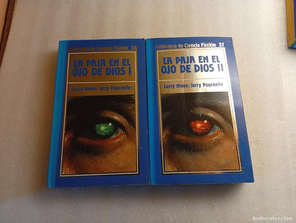 Libros de segunda mano: ORBIS CIENCIA FICCION LA PAJA EN EL OJO DE DIOS I Y II 36 Y 37
