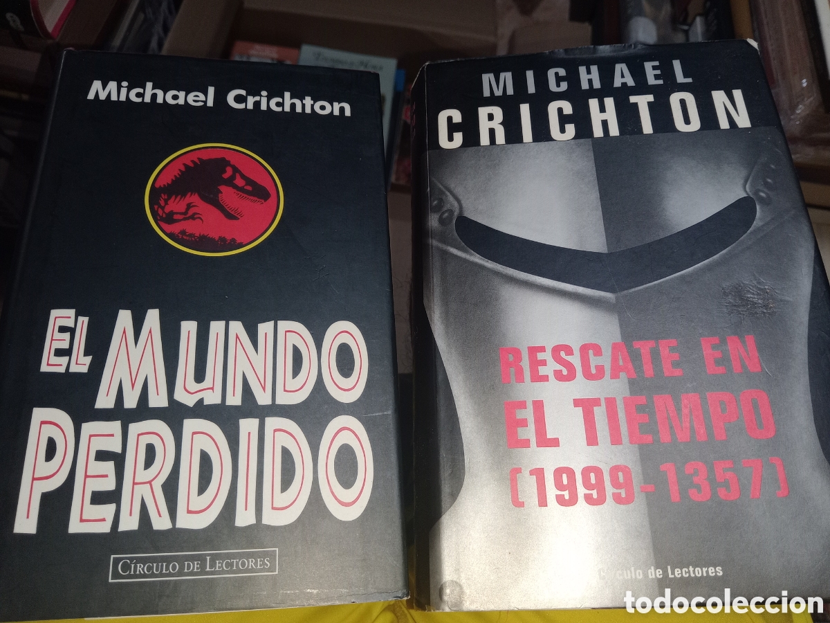 Libros de segunda mano: Michael Crichton rescate en el tiempo el mundo perdido