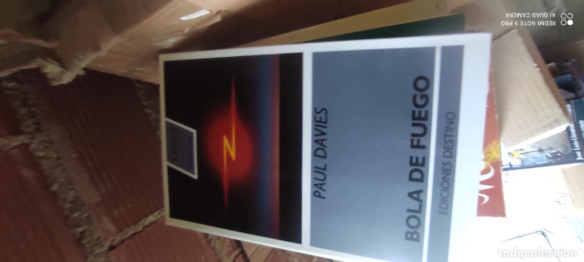 Libros de segunda mano: BOLA DE FUEGO, PAUL DAVIES, CRONOS CIENCIA FICCION 8, DESTINO EN RUSTICA.