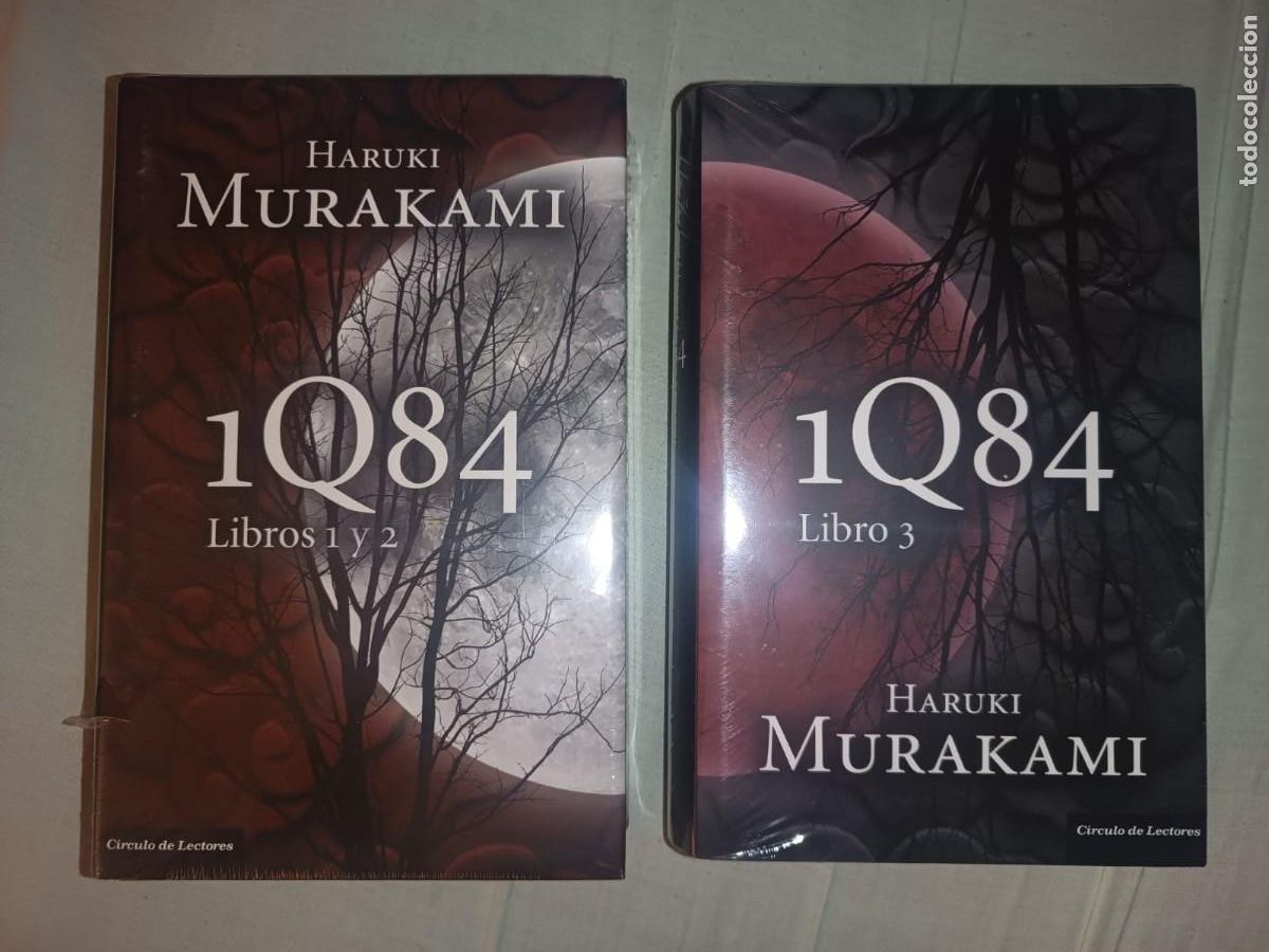 Libri di seconda mano: Lote Trilogia Completa 1Q84 - Haruki Murakami (Libros 1, 2 y 3) Tapa dura - 100% PRECINTADO