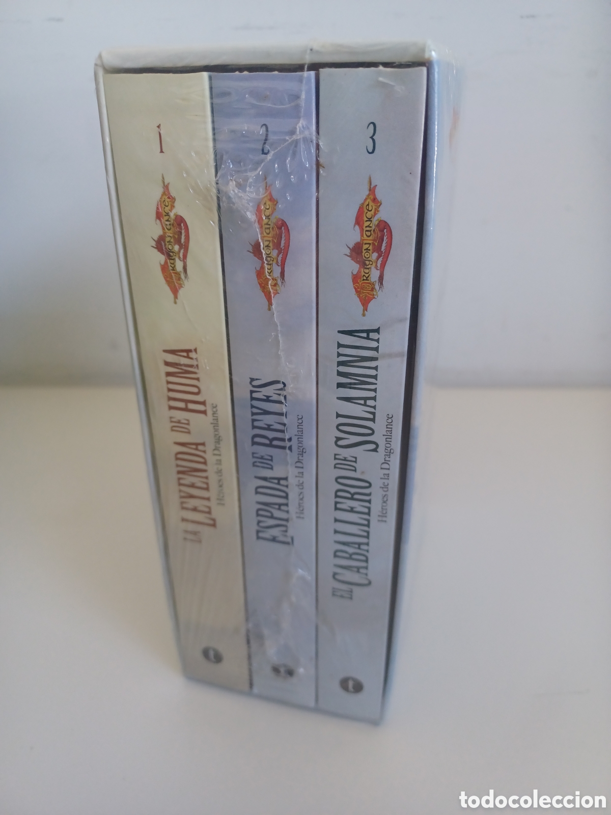 Livres d'occasion: H&eacute;roes de la Dragonlance 1/ Trilog&iacute;a completa con estuche/ Timun Mas/ NUEVO PRECINTADO