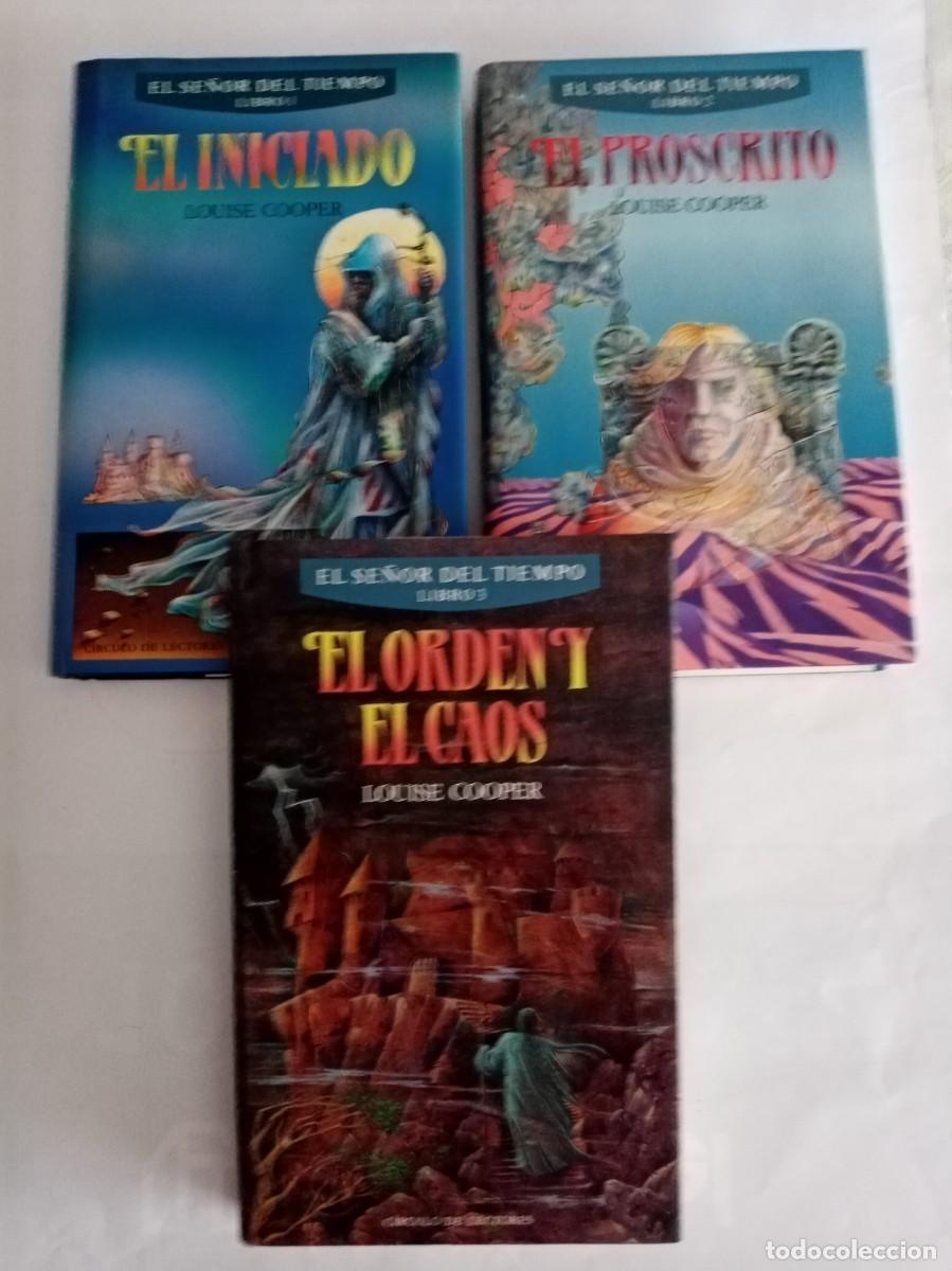 Libros de segunda mano: EL SE&Ntilde;OR DEL TIEMPO ( 3 VOL.) . Louise Cooper ( C&Iacute;RCULO DE LECTORES )