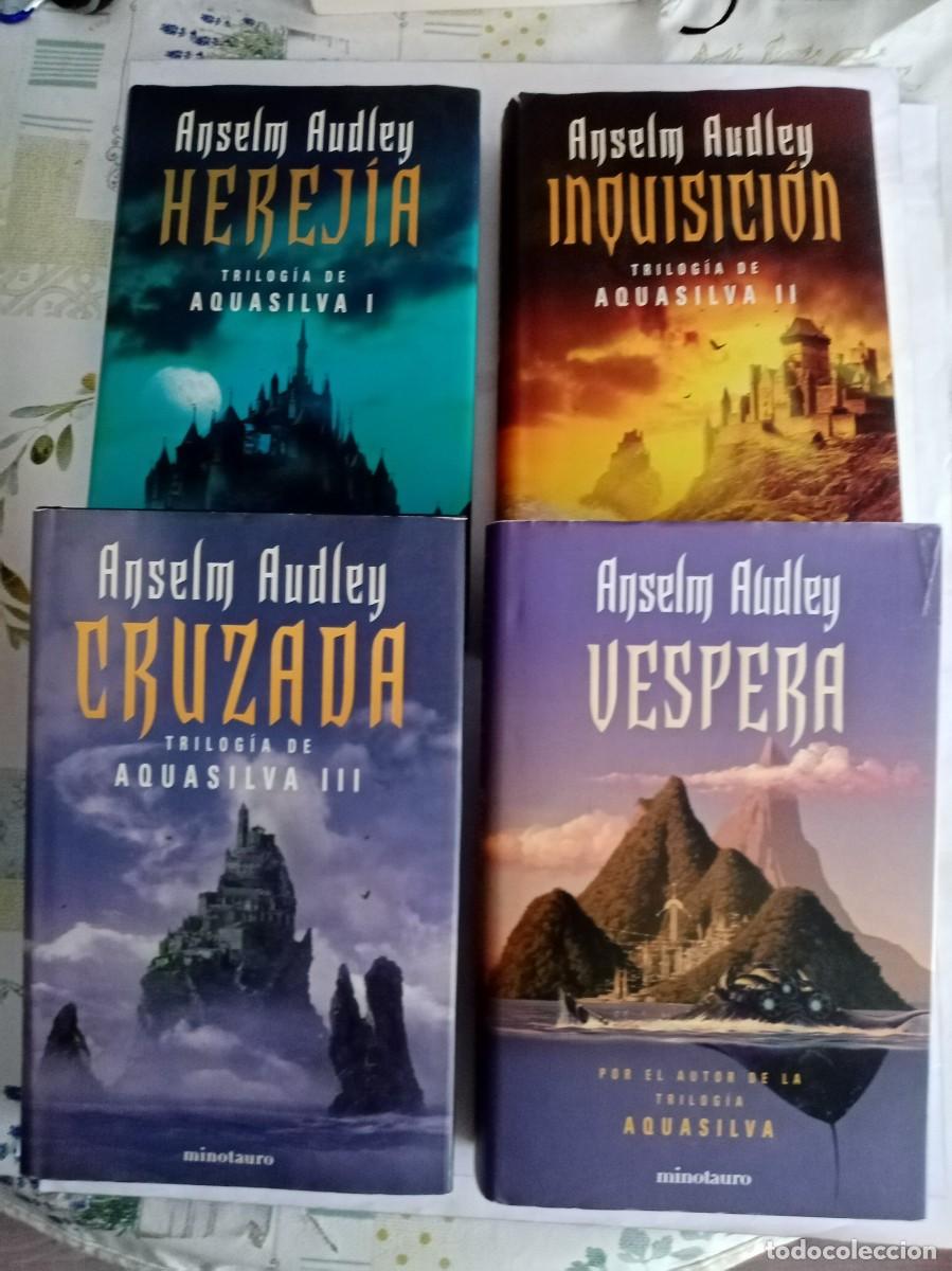 Libros de segunda mano: AQUASILVA ( 4 VOL ). Anselm Audley ( MINOTAURO )