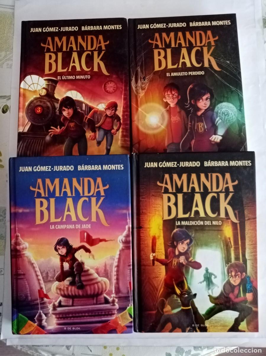 Livros em segunda m&atilde;o: AMANDA BLACK ( 4 VOL.) . Juan G&oacute;mez Jurado y B&aacute;rbara Montes ( B DE BLOCK )