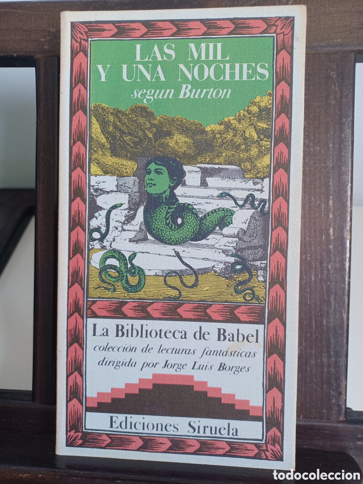 Livros em segunda m&atilde;o: Las mil y una noches seg&uacute;n Burton/ La Biblioteca de Babel 22/ Siruela, 1985