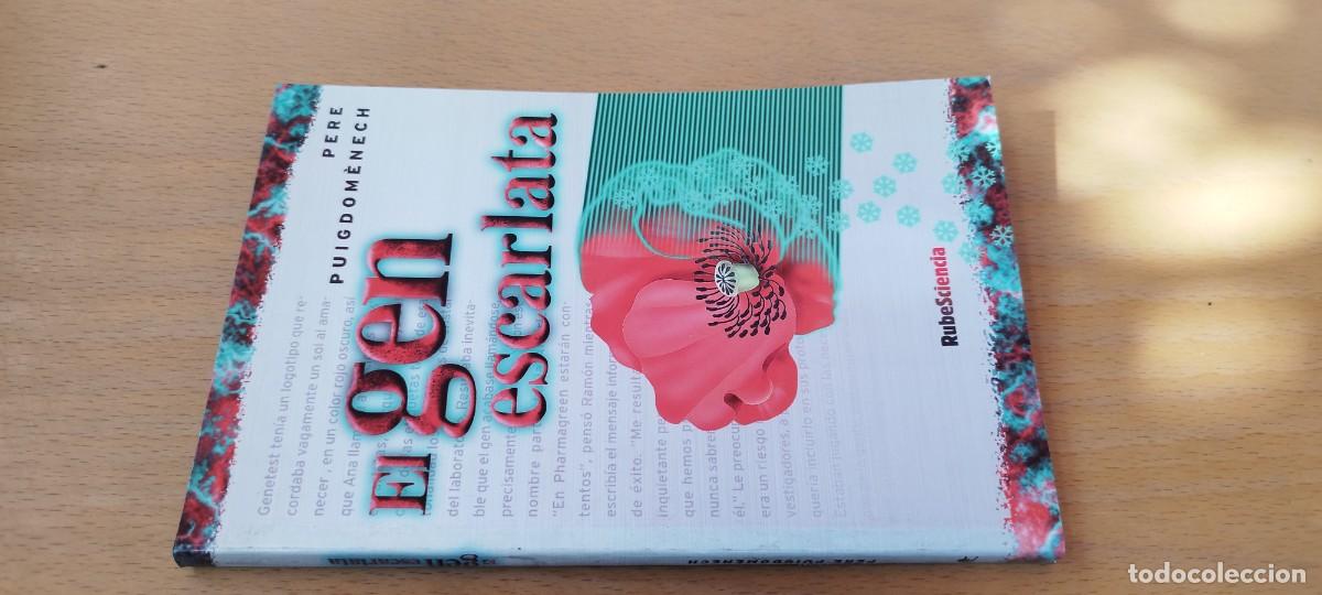 Second hand books: EL GEN ESCARLATA / PERE PUIGDOMENECH / KARA20 / RUBESCIENCIA