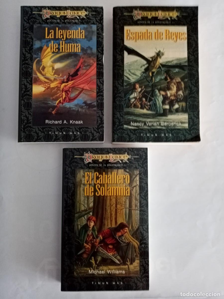 Gebrauchte B&uuml;cher: H&Eacute;ROES DE LA DRAGONLANCE ( 3 VOL.). Varios ( TIMUN MAS )