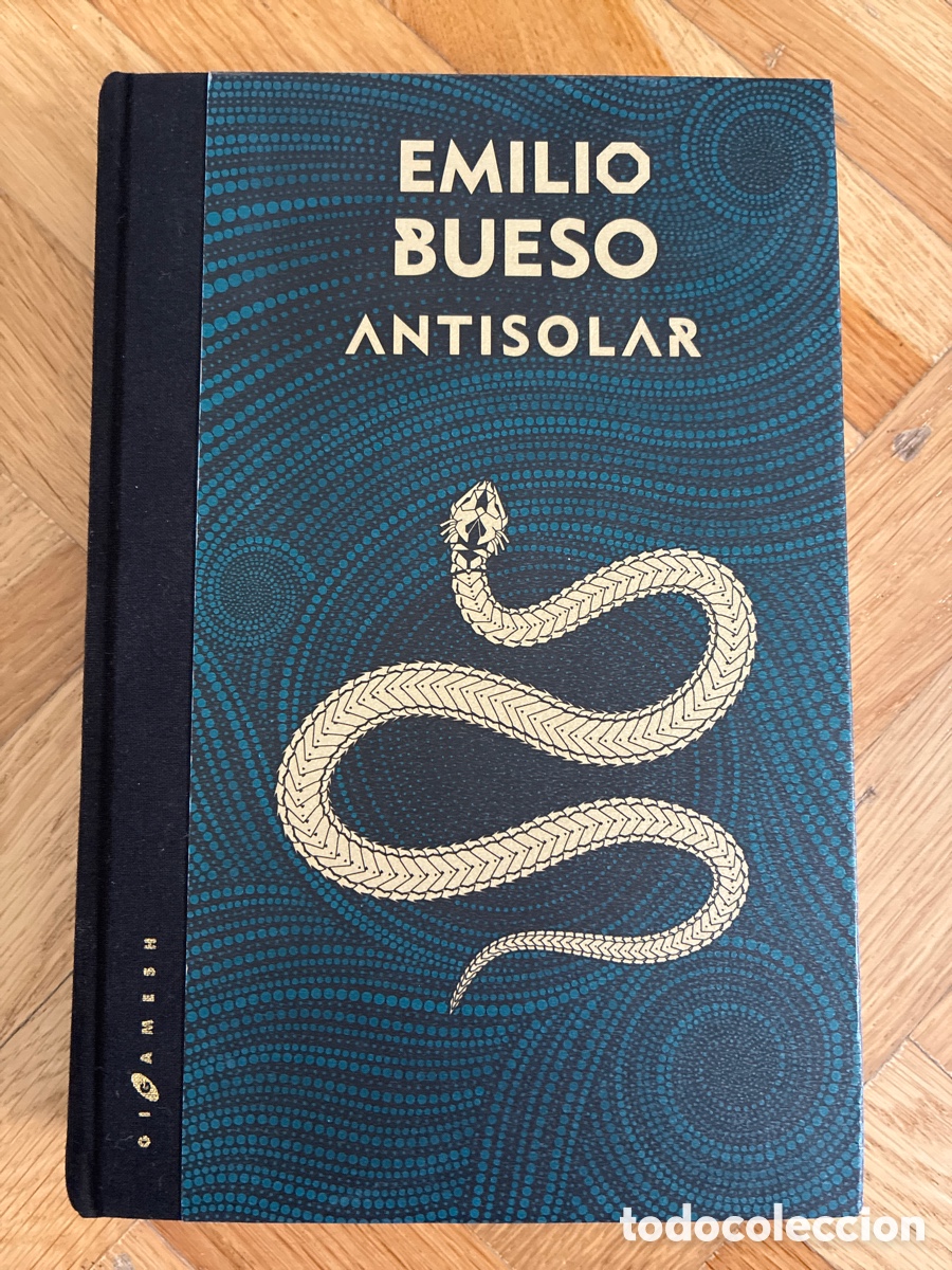 Libros de segunda mano: Antisolar. Emilio Bueso. Los ojos bizcos del sol. Edici&oacute;n Gold. Numerada