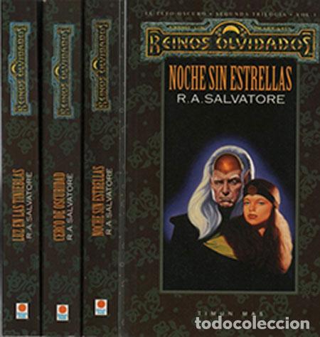 Gebrauchte B&uuml;cher: REINOS OLVIDADOS. EL ELFO OSCURO SEGUNDA TRIOLOGIA (3 TOMOS) SALVATORE, R.A. A-LITFAN-0289