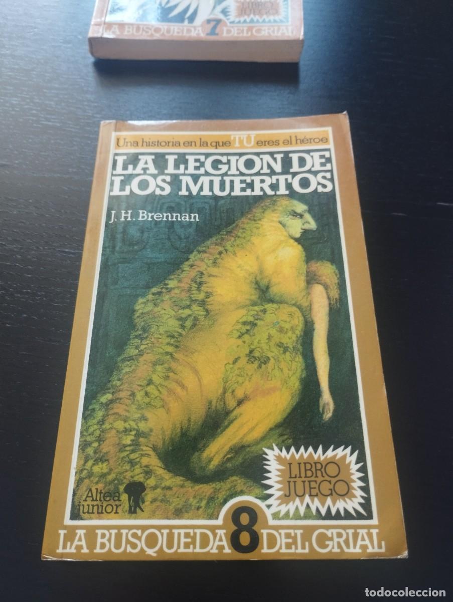 Libros de segunda mano: la legion de los muertos librojuego 8 la busqueda del grial altea junior j h brennan