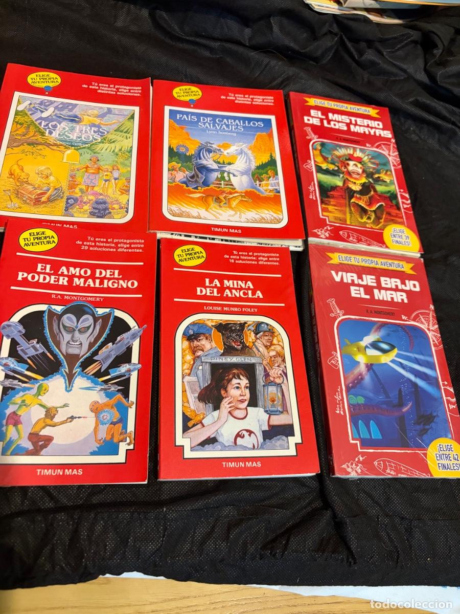 Libros de segunda mano: Lote de libros Elige tu propia aventura. Timun m&aacute;s y Clic Ediciones