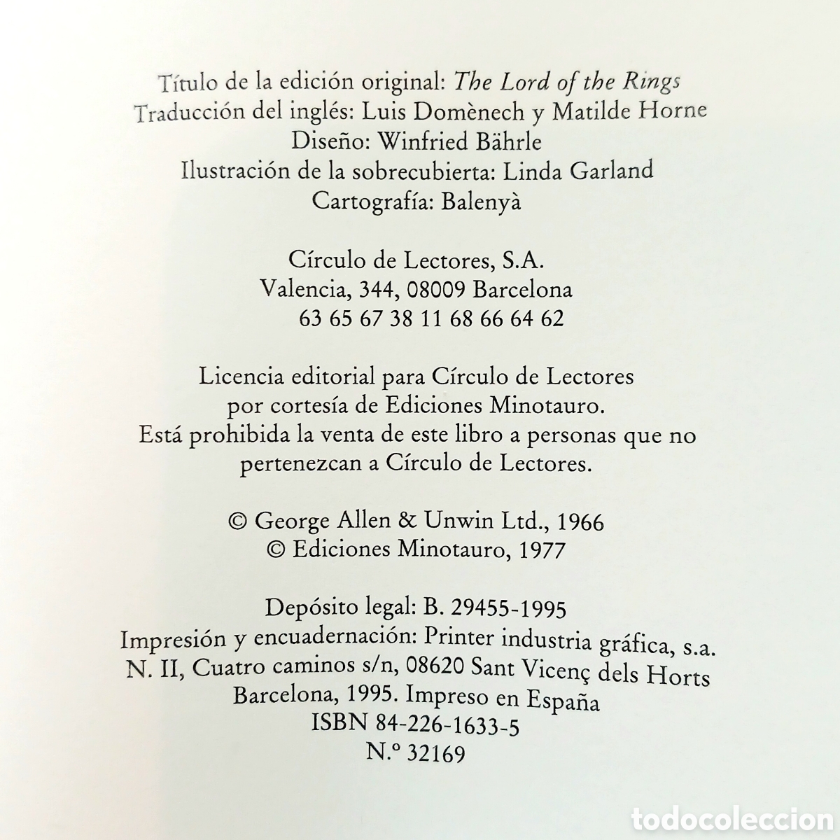Libros de segunda mano: El Se&ntilde;or de los anillos. Versi&oacute;n &iacute;ntegra. - Foto 13