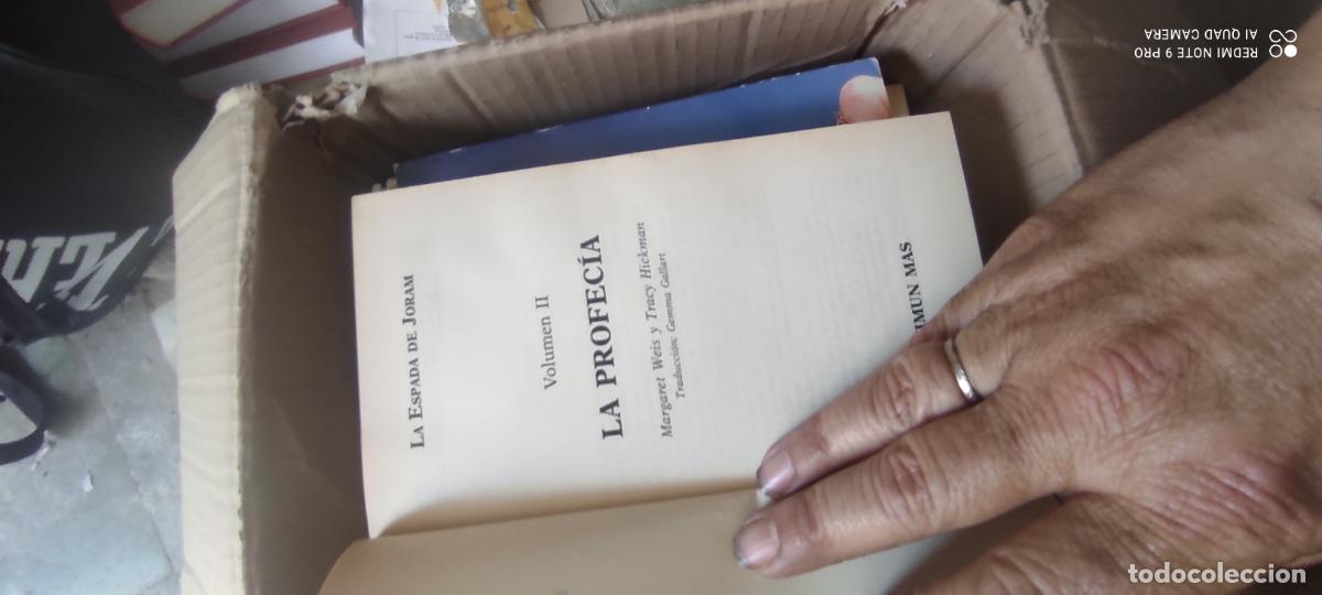 Livros em segunda m&atilde;o: LA ESPADA DE JORAM LA PROFECIA MARGARET WEIS, TRACY HICKMAN