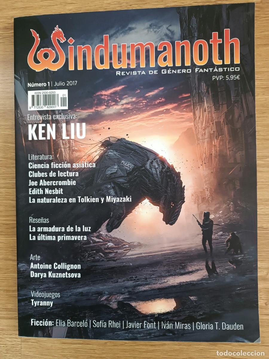 Libros de segunda mano: WINDUMANOTH. REVISTA DE GENERO FANTASTICO. No 1