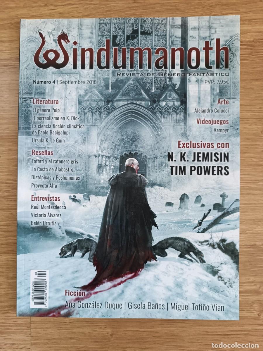 Libros de segunda mano: WINDUMANOTH. REVISTA DE GENERO FANTASTICO. No 4