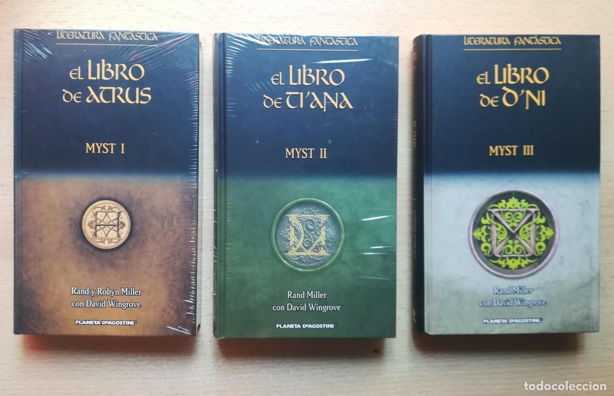 Livres d'occasion: Myst. David Wingrove, Rand y Robyn Miller El libro de Atrus, El libro de Ti'Ana, El libro de D'Ni