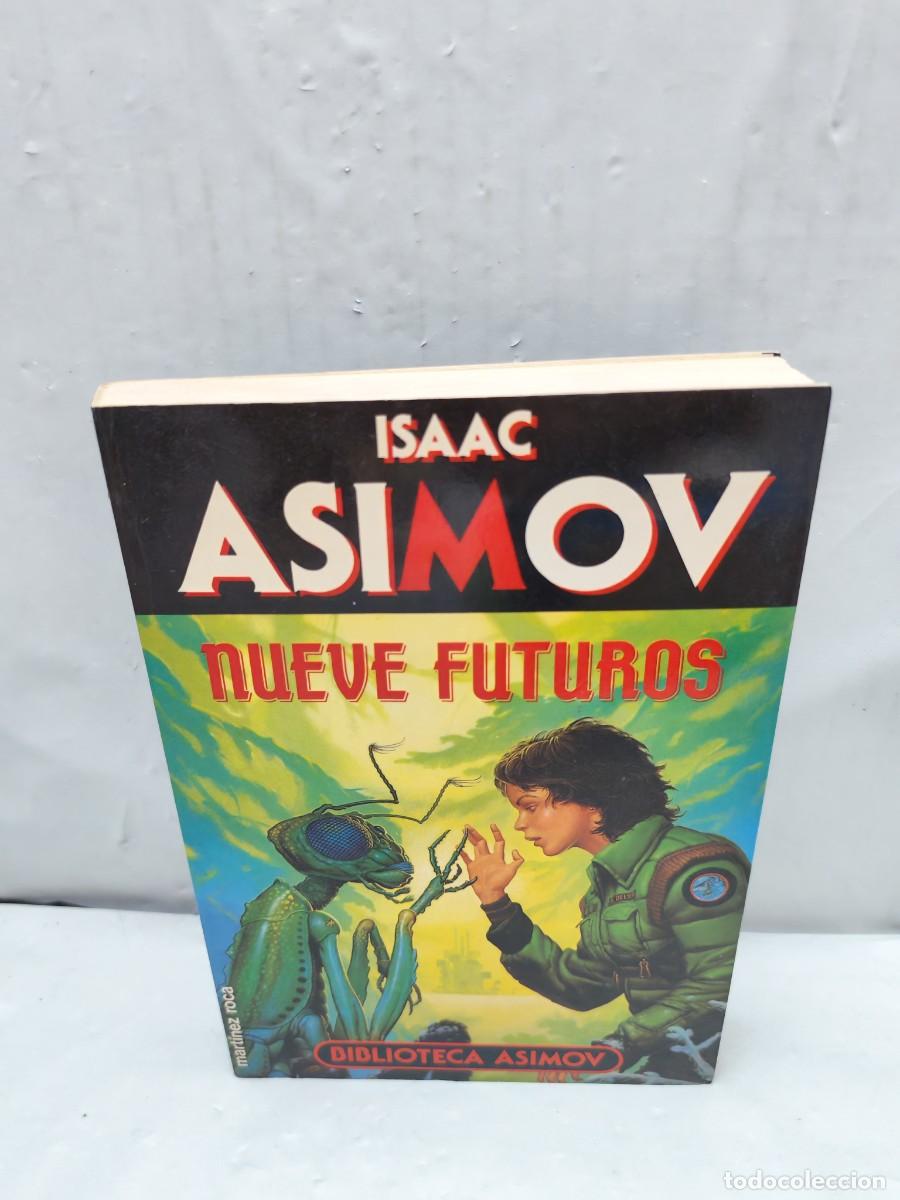 Second hand books: NUEVE FUTUROS, Ciclo de las Fundaciones (Primera edici&oacute;n, Colecci&oacute;n: Biblioteca Asimov)