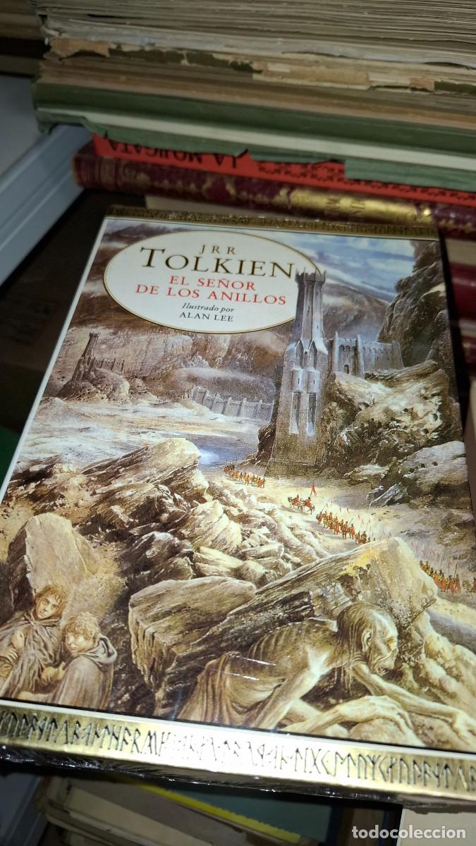 Libros de segunda mano: El se&ntilde;or de los anillos. Tolkien. Ilustrafo por Aan Lee. Ed. Minotauro 1993