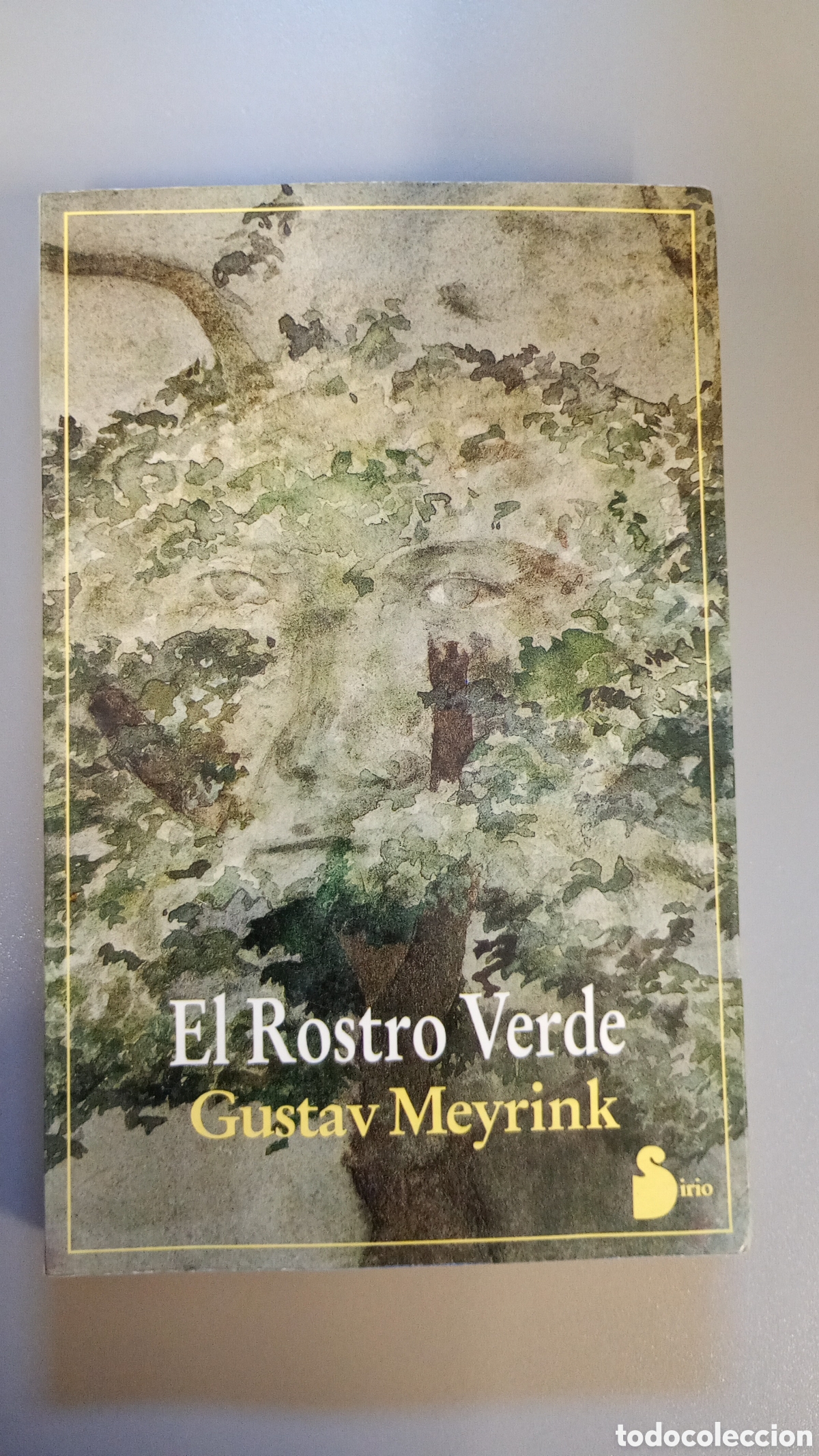 Libros de segunda mano: El rostro verde. Gustav Meyrink. Sirio, 1989