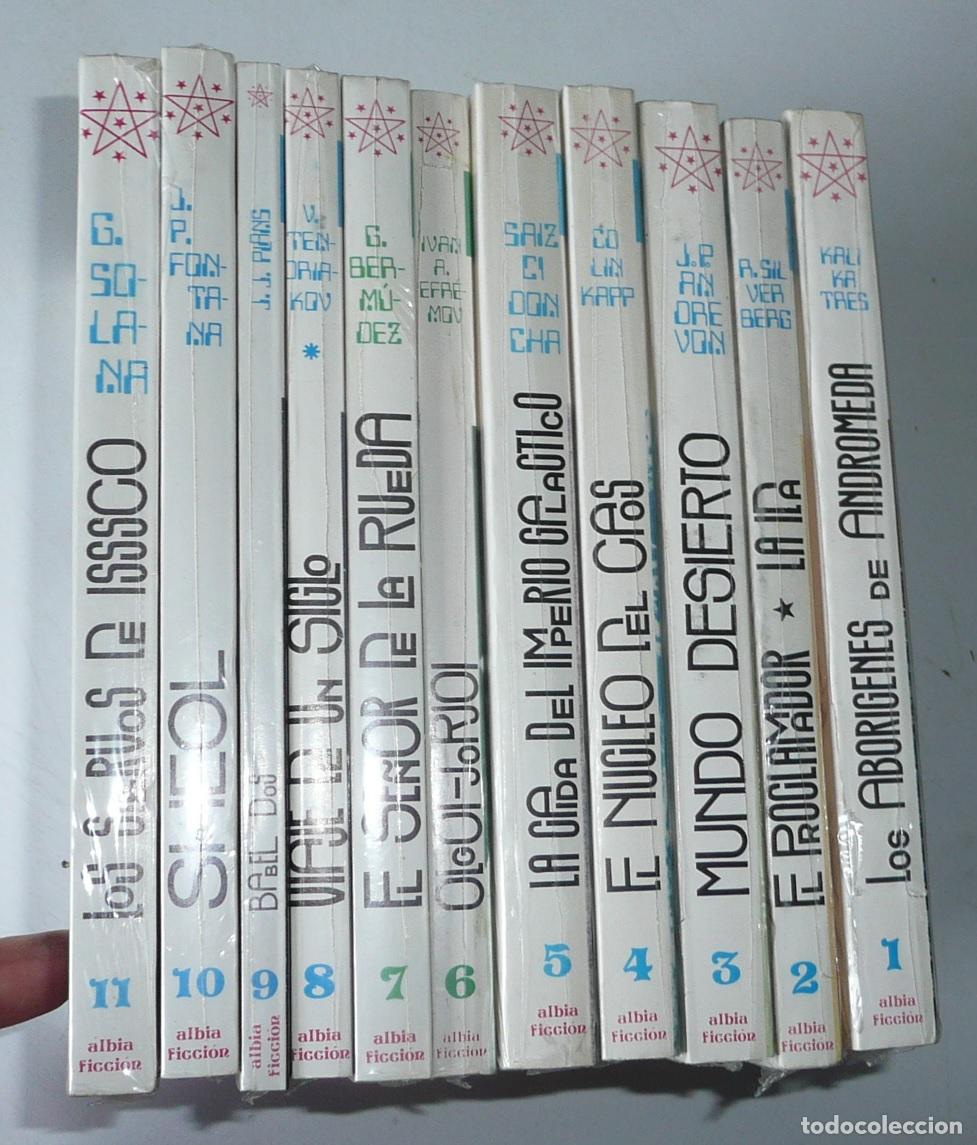 Gebrauchte B&uuml;cher: Colecci&oacute;n completa Albia Ficci&oacute;n. 11 tomos precintados
