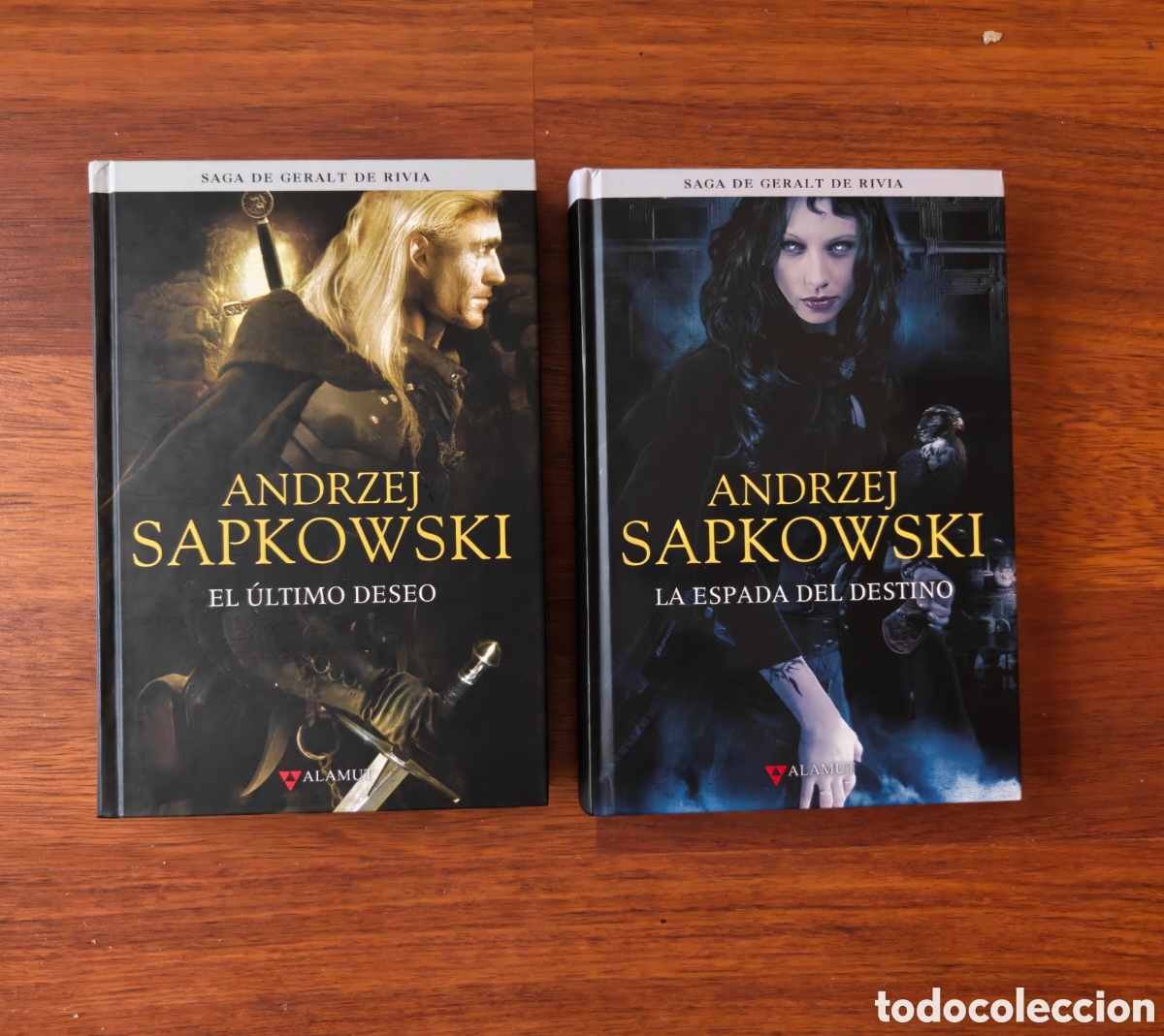 Libros de segunda mano: El &uacute;ltimo deseo y La espada del destino. Geralt de Rivia. The Witcher. Andrzej Sapkowski. Alamut.