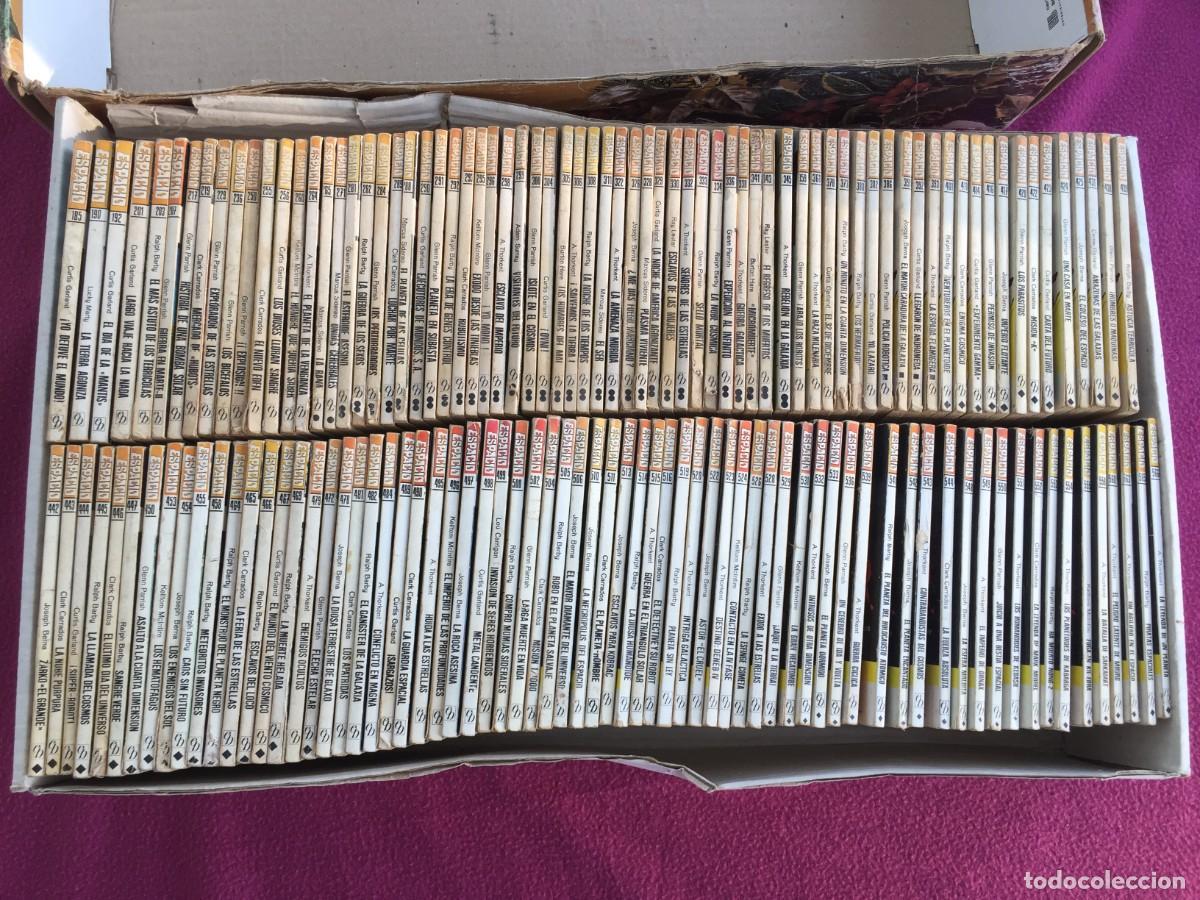 Libros de segunda mano: BRUGUERA LA CONQUISTA DEL ESPACIO - LOTE DE 143 NOVELAS- BOLSILIBROS- PULP