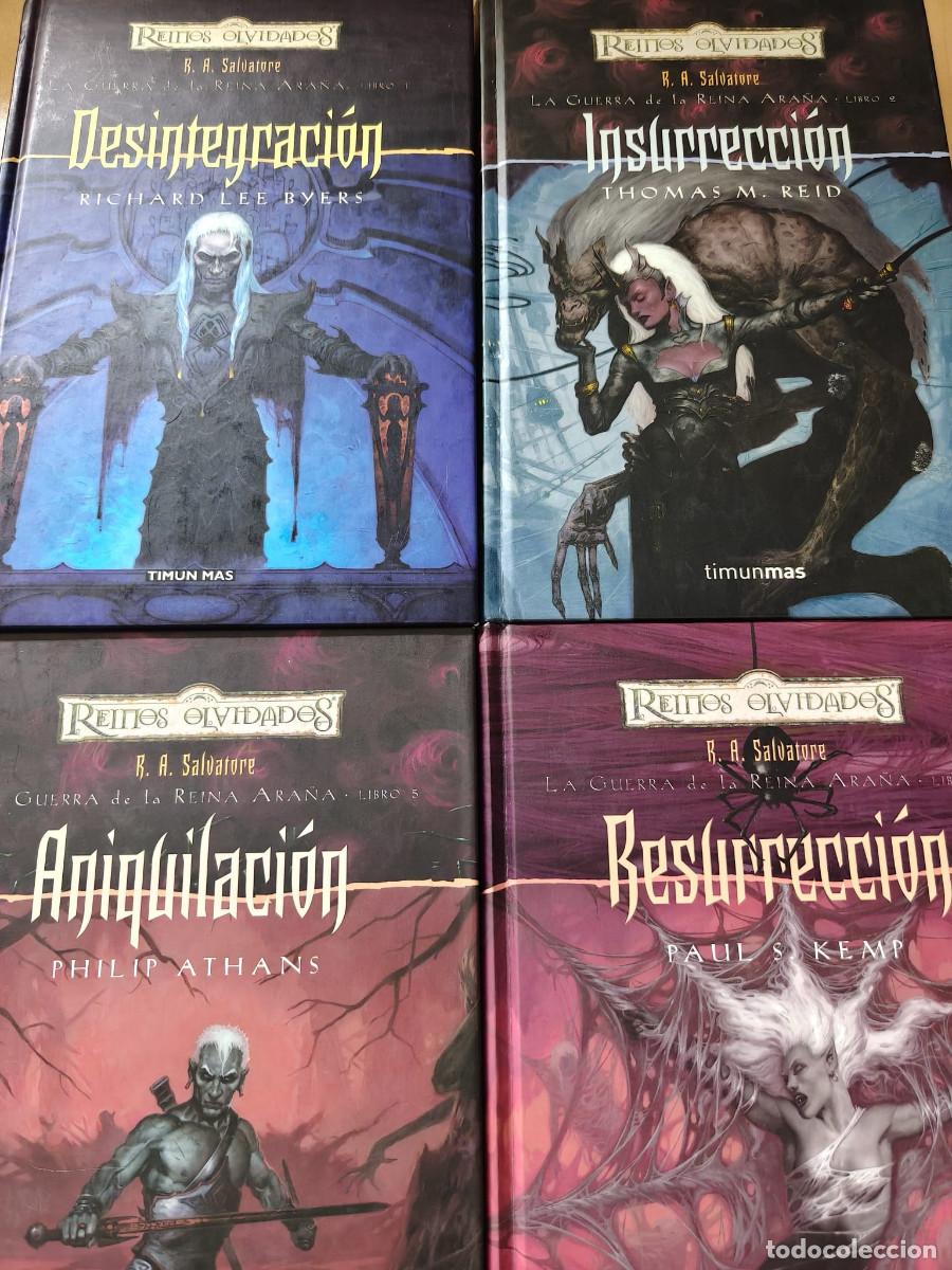 Libros de segunda mano: LA GUERRA DE LA REINA ARA&Ntilde;A - Timun mas - Desintegraci&oacute;n, Insurrecci&oacute;n, Aniquilaci&oacute;n, Resurrecci&oacute;n