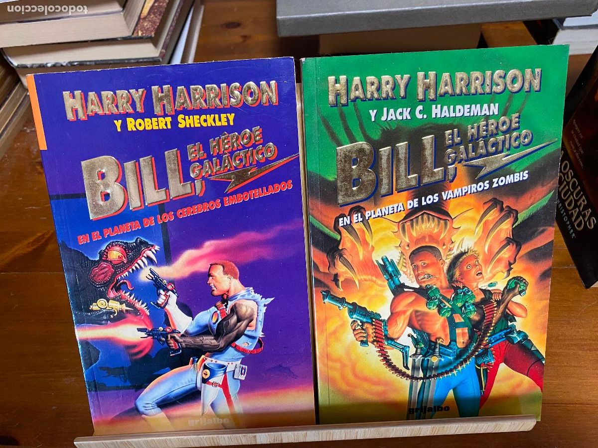 Libros de segunda mano: 2 NOVELAS DE BILL, H&Eacute;ROE GAL&Aacute;CTICO. HARRY HARRISON. EDITORIAL GRIJALBO