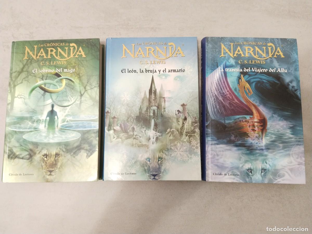 Libros de segunda mano: LOTE LAS CRONICAS DE NARNIA SOBRINO MAGO LEON BRUJA ARMARIO TRAVESIA VIAJERO ALBA CIRCULO LECTORES
