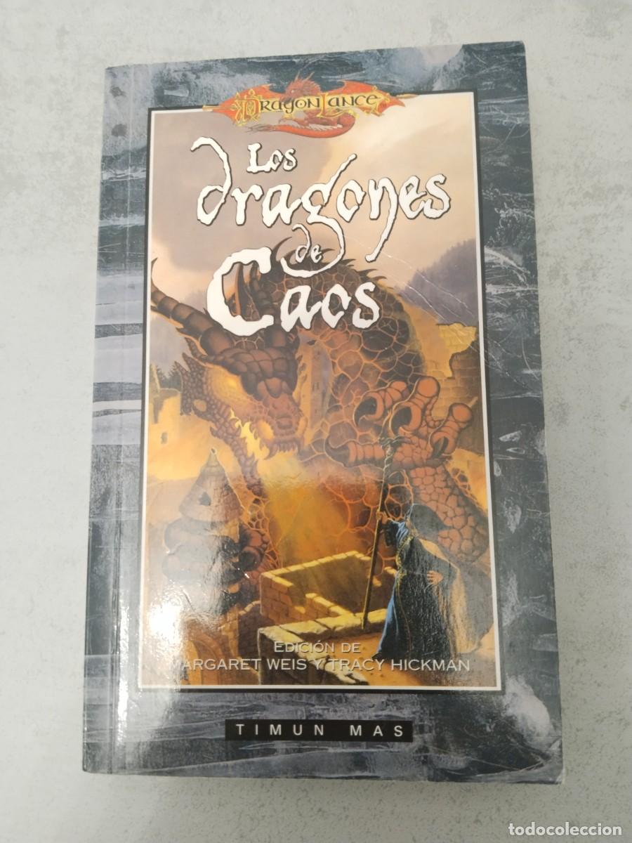 Libros de segunda mano: LOS DRAGONES DE CAOS, DRAGONLANCE, MARGARET WEIS Y TRACY HICKMAN, TIMUN MAS