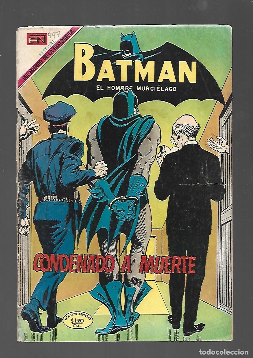 Gebrauchte B&uuml;cher: Batman, 497: condenado a muerte, 1969, Novaro, buen estado