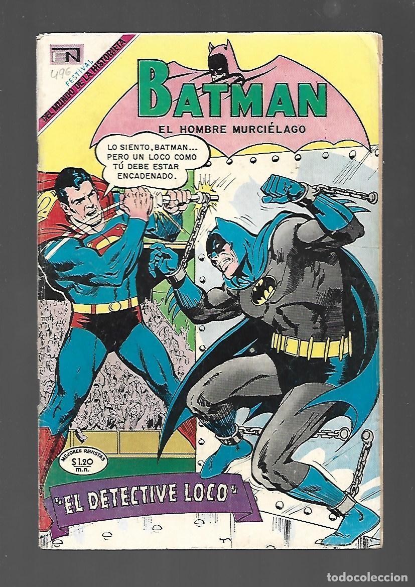 Libri di seconda mano: Batman, 496: el detective loco, 1969, Novaro, buen estado
