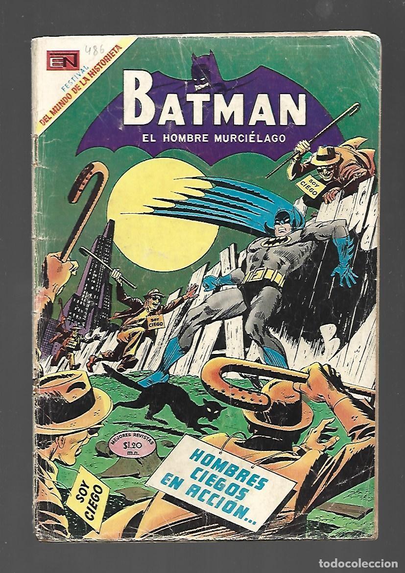 Libri di seconda mano: Batman, 486: hombres ciegos en acci&oacute;n ..., 1969, Novaro.