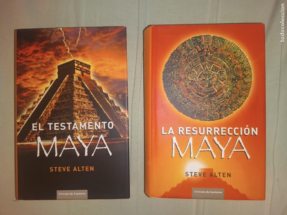 Libros de segunda mano: Pack Steve Alten: El Testamento Maya + La Resurrecci&oacute;n Maya (Edici&oacute;n C&iacute;rculo de Lectores)